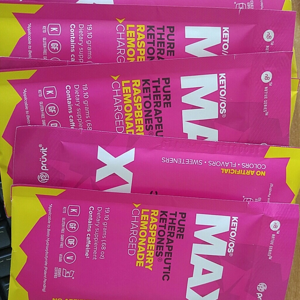 Keto OS MAX Raspberry Lemonade
